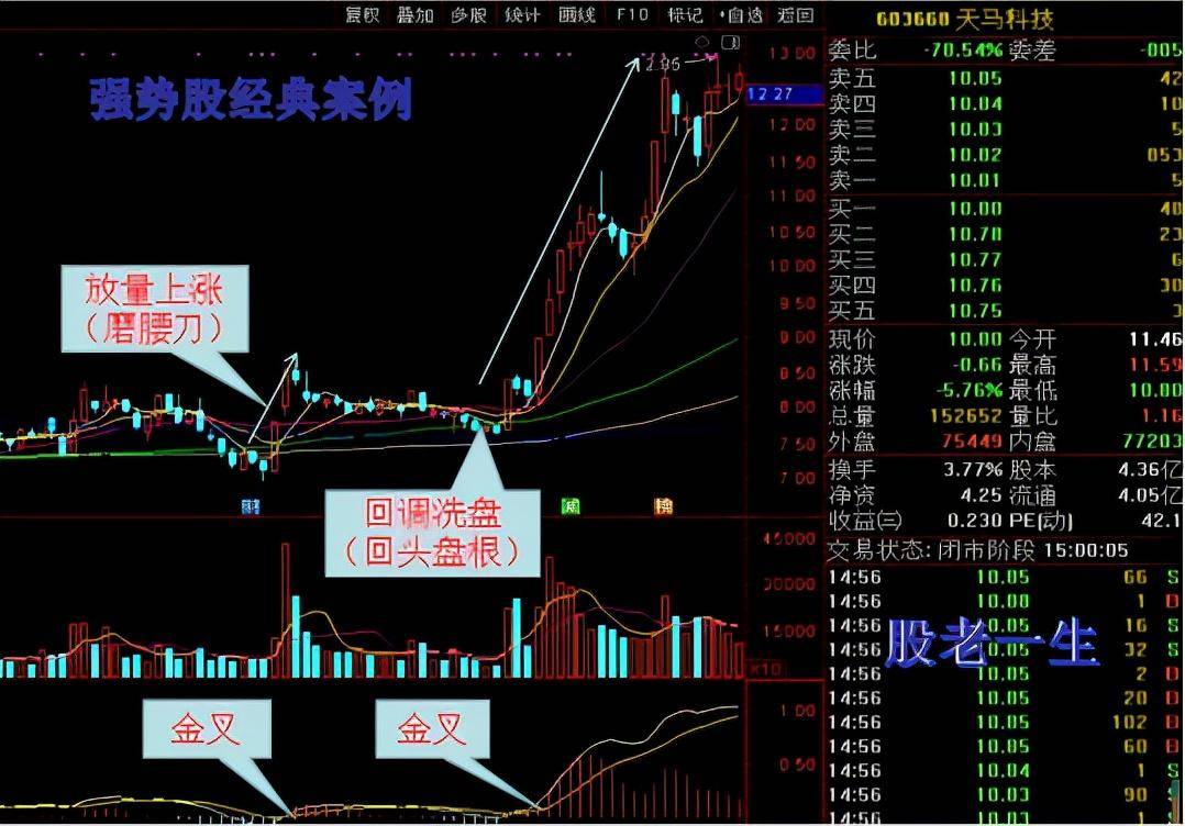 掌握磨腰刀回头盘根这招轻松骑上大牛股