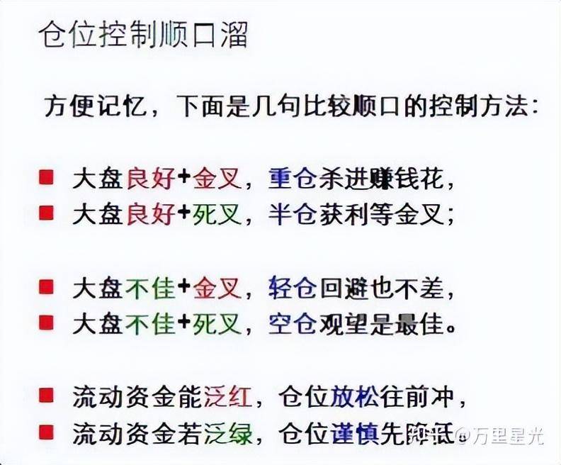 炒股为什么不能满仓？