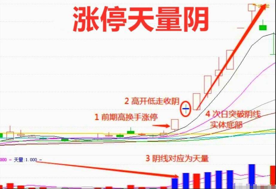 炒股养家十六年全靠死盯涨停天量阴形态这让我受益匪浅！