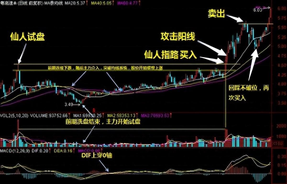 一位股坛奇才20年坚持仙人指路战法轻松捕抓涨停大牛股！