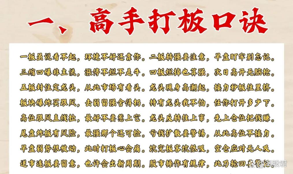 16年老股民大亏后用这招打板次次中今天分享给还在亏损散户