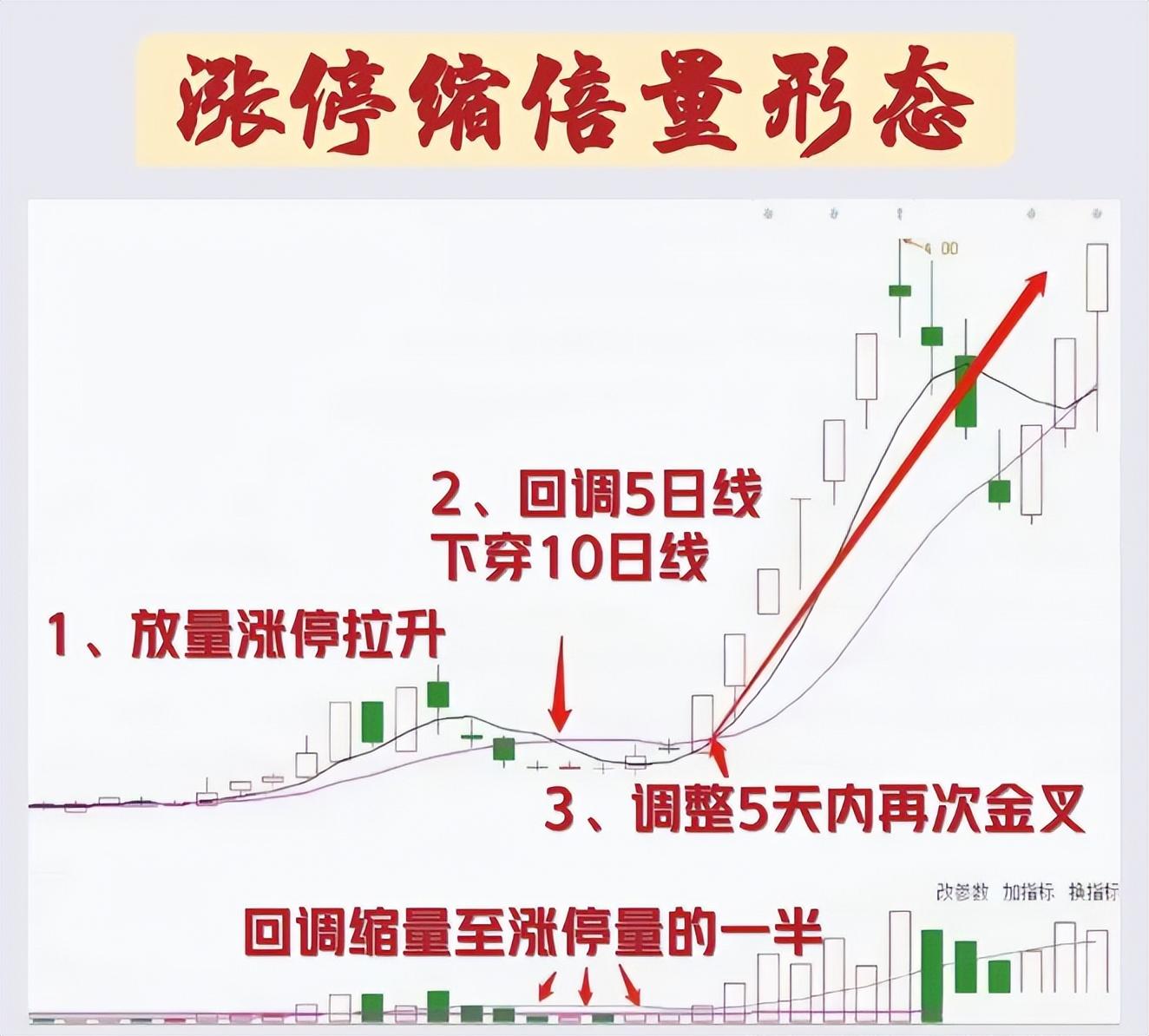 中国股市涨停缩倍量战法抓强势股的低吸良机！建议反复阅读！