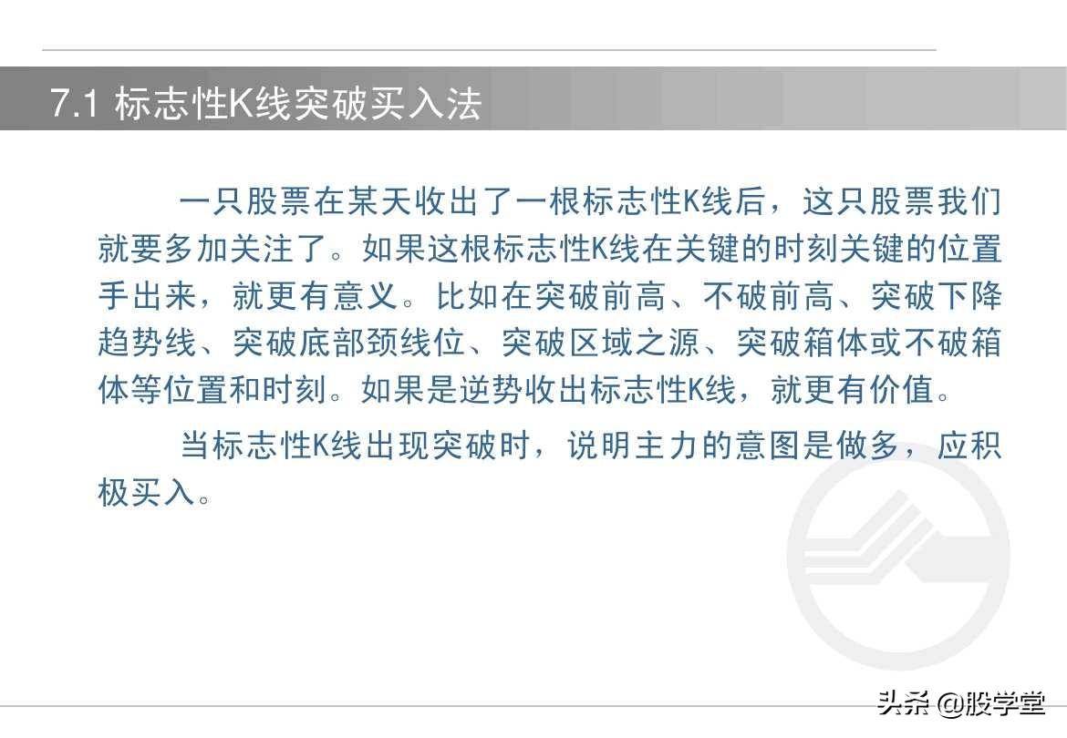 中国股市短线如何选择买卖点！内部资料建议收藏