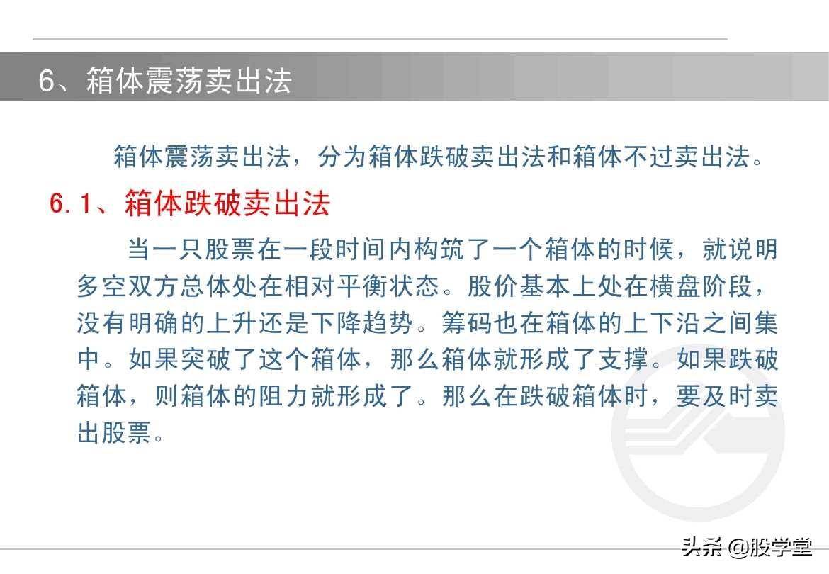 中国股市短线如何选择买卖点！内部资料建议收藏