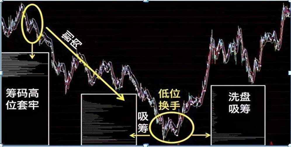 散户注意了！当某股票筹码集中达到12证明主力吸筹完毕