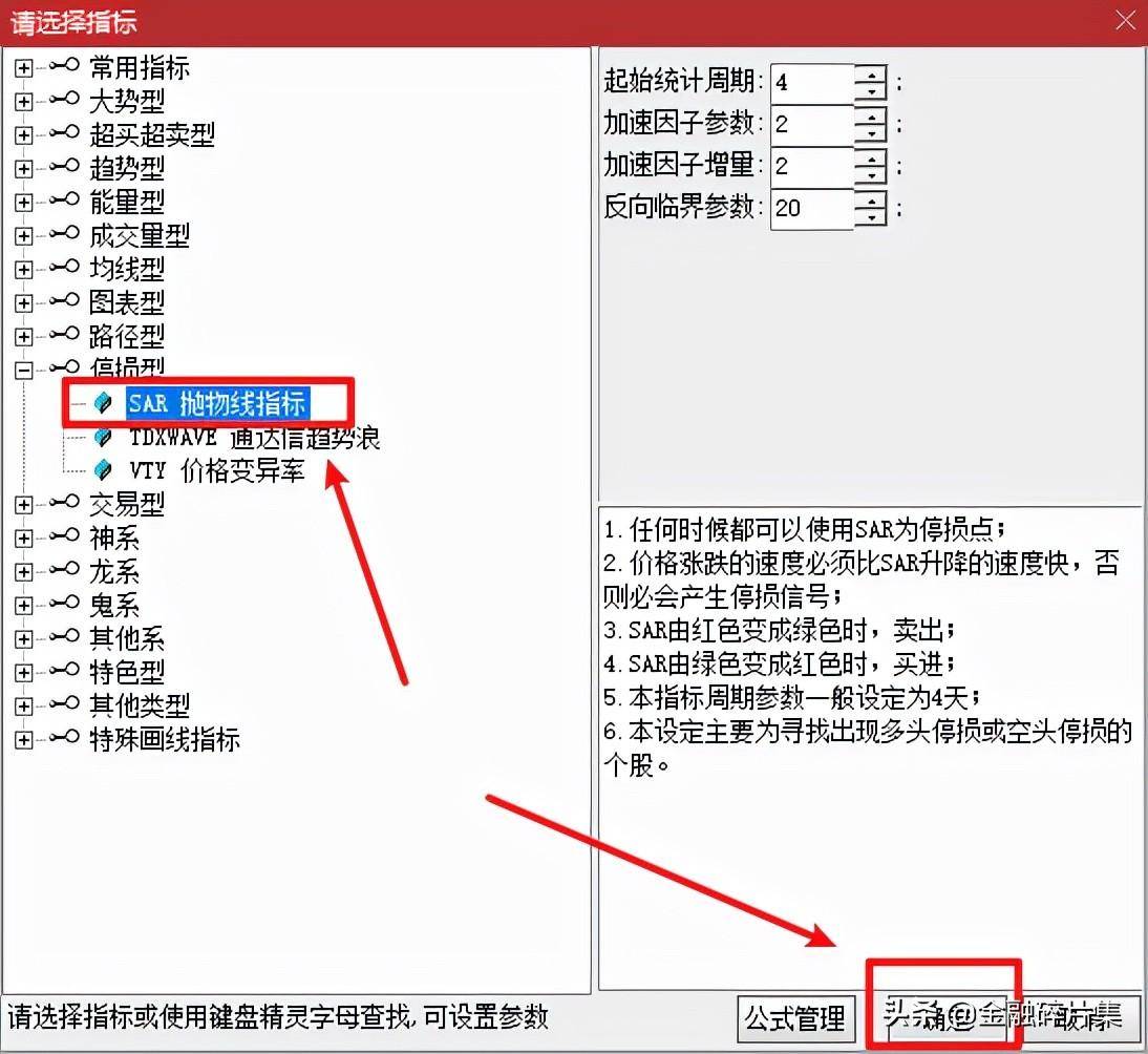 小众指标优选2止损利器SAR