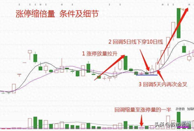 中国股市如果股票出现涨停缩倍量往往短期将迎来暴涨
