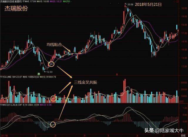 什么是三线金叉共振三线金叉共振现最佳买点