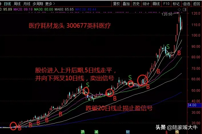 技术实战寻找均线多头排列形态下的牛股