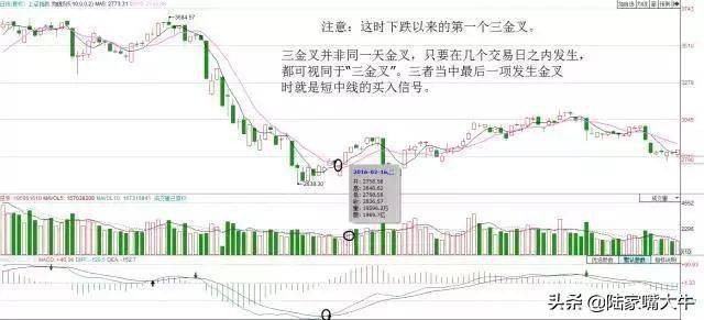 三金叉共振买卖方法出现三金叉进场想输钱都难