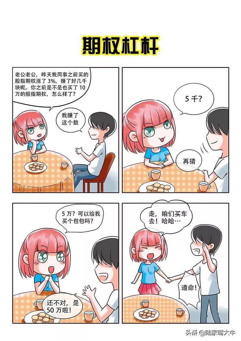 股指期权漫画系列一期权到底是什么？为什么说期权是有杠杆的？