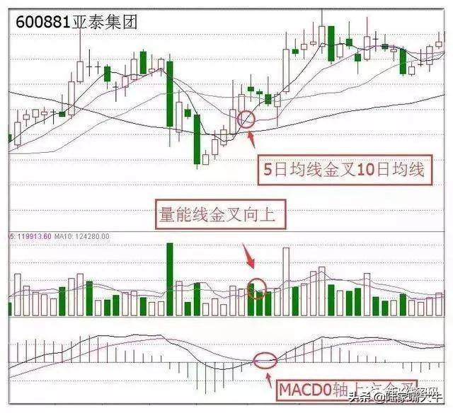 但凡出现MACD三线金叉共振形态大胆买入坐等主升浪拉升