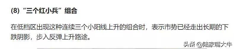 K线组合里经典常用成功率高的十种形态