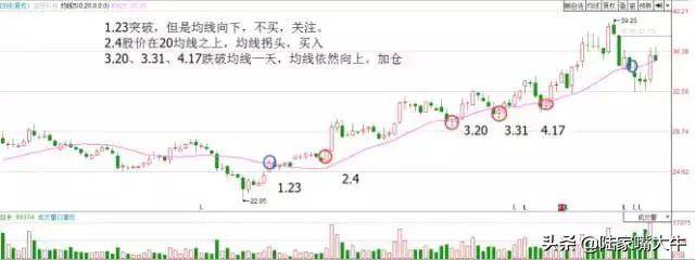 一条均线战天下20日均线均线优势趋势行情容易赚钱