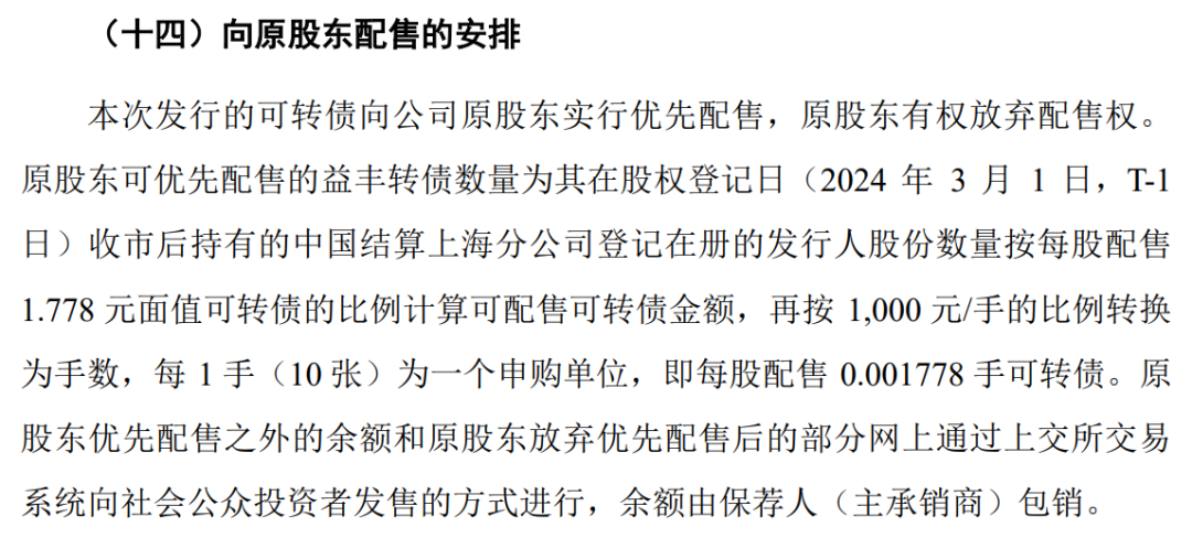 可转债核心条款和投资策略1：原股东的优先配售权和抢权配售策略