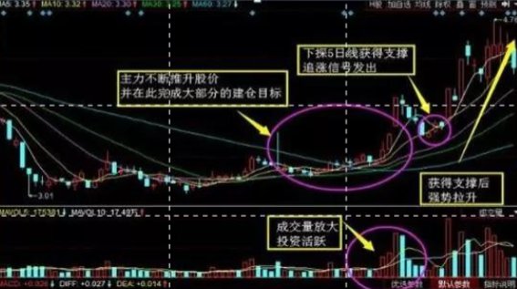 珍藏版！五日不破不必操作持股涨幅从头吃到尾