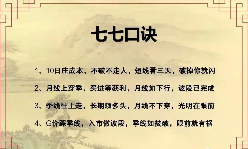 中国股市A股市场流传6大经典口诀因其准确度较高被传颂至今