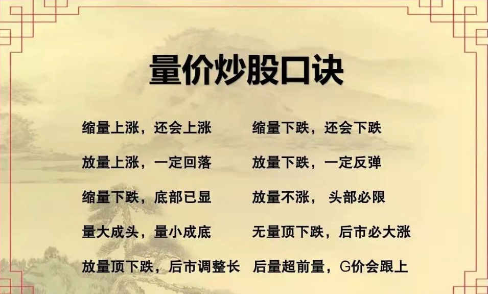 中国股市A股市场流传6大经典口诀因其准确度较高被传颂至今