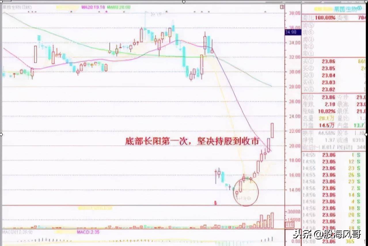 什么是底部长阳第一次坚决持股到收市？你值得了解