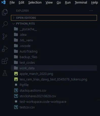 VScode中python虚拟环境目录组织和项目迁移