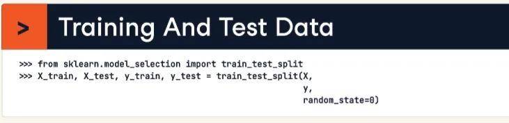 pythonScikitlearn用法一览表