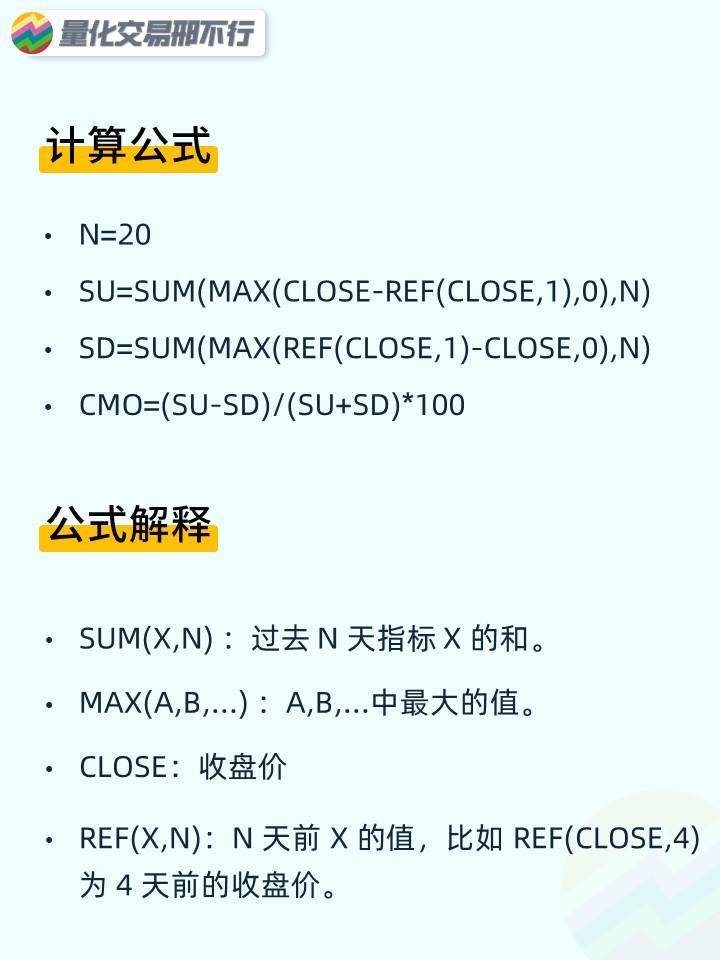 邢不行技术指标回测系列第48期CMO指标附代码