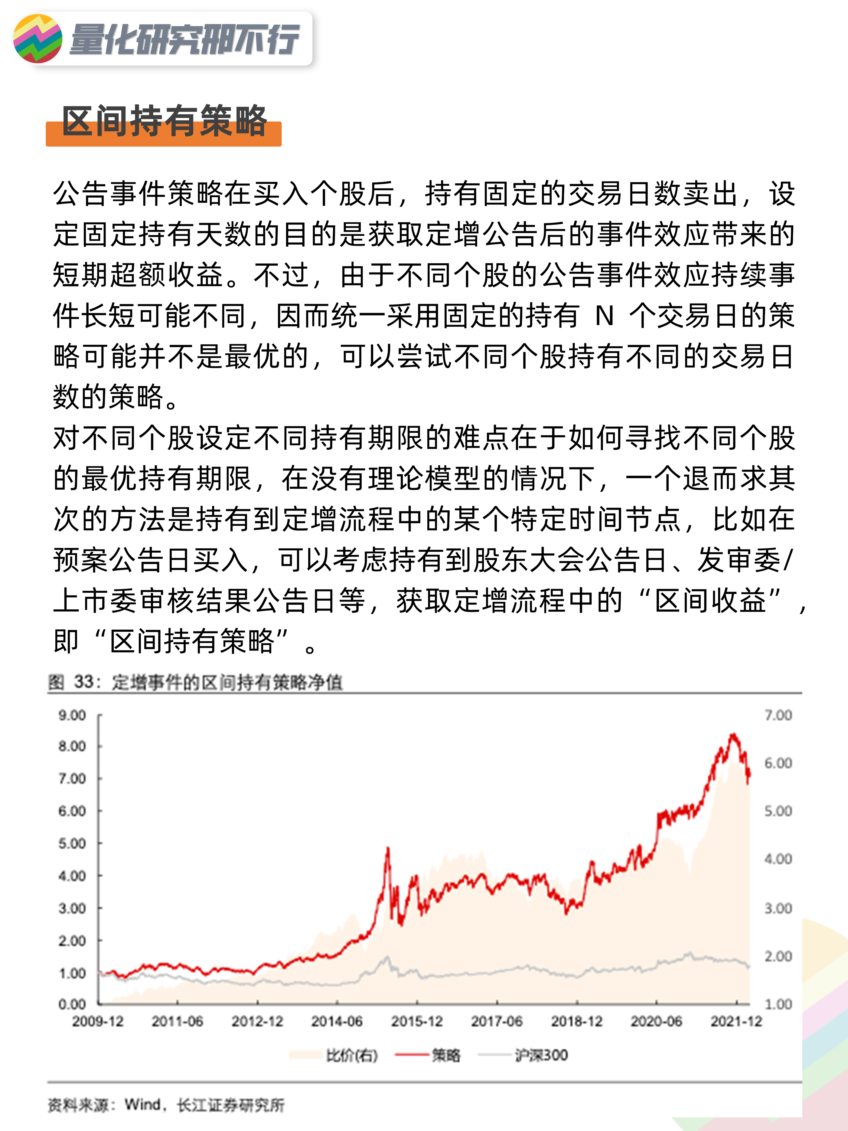 量化策略研报定向增发的投资机会量化投资邢不行啊