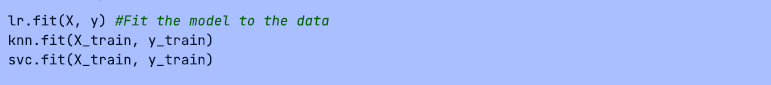 PythonScikitLearn用法一览