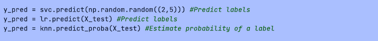 PythonScikitLearn用法一览