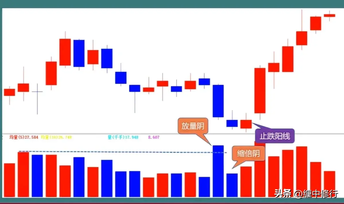 双阴缩倍量买入就上涨