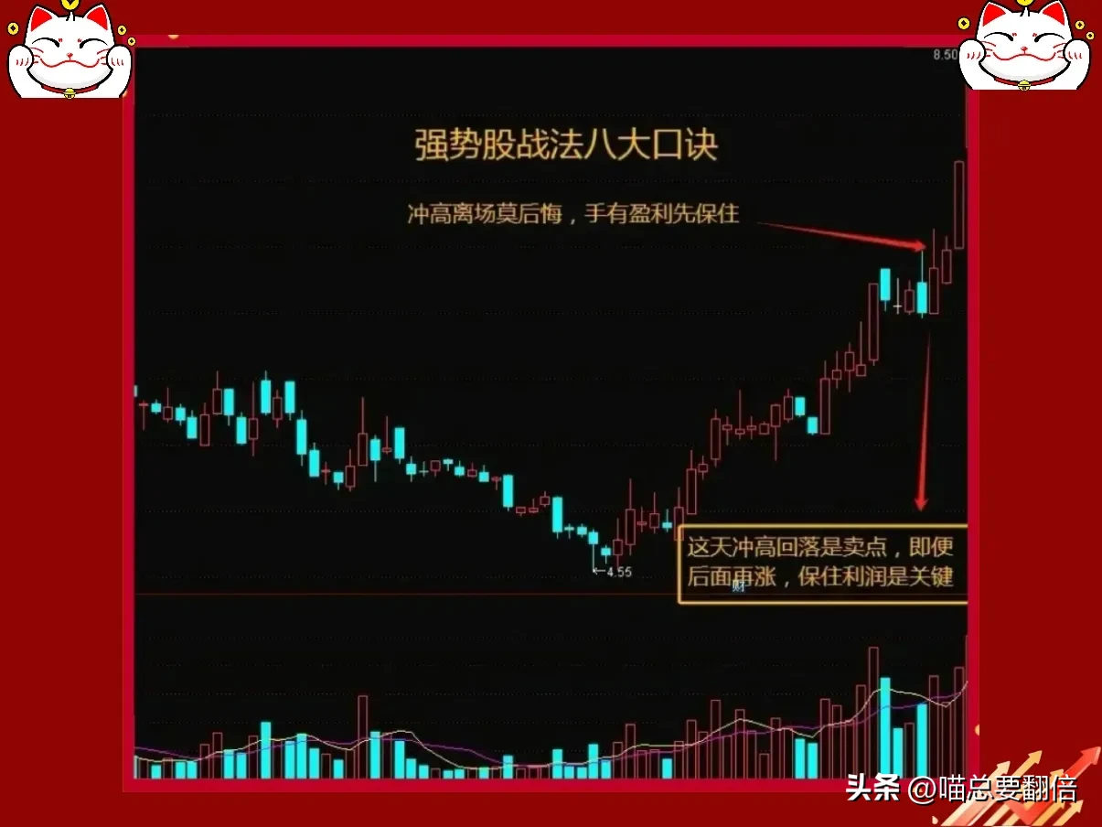 “炒股若放弃龙头股，十年磨一剑也枉然”