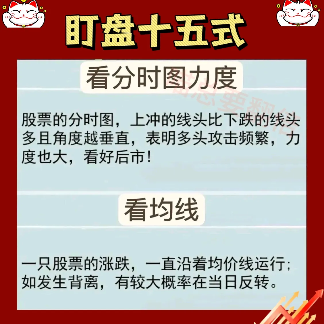 “盯盘十五式”