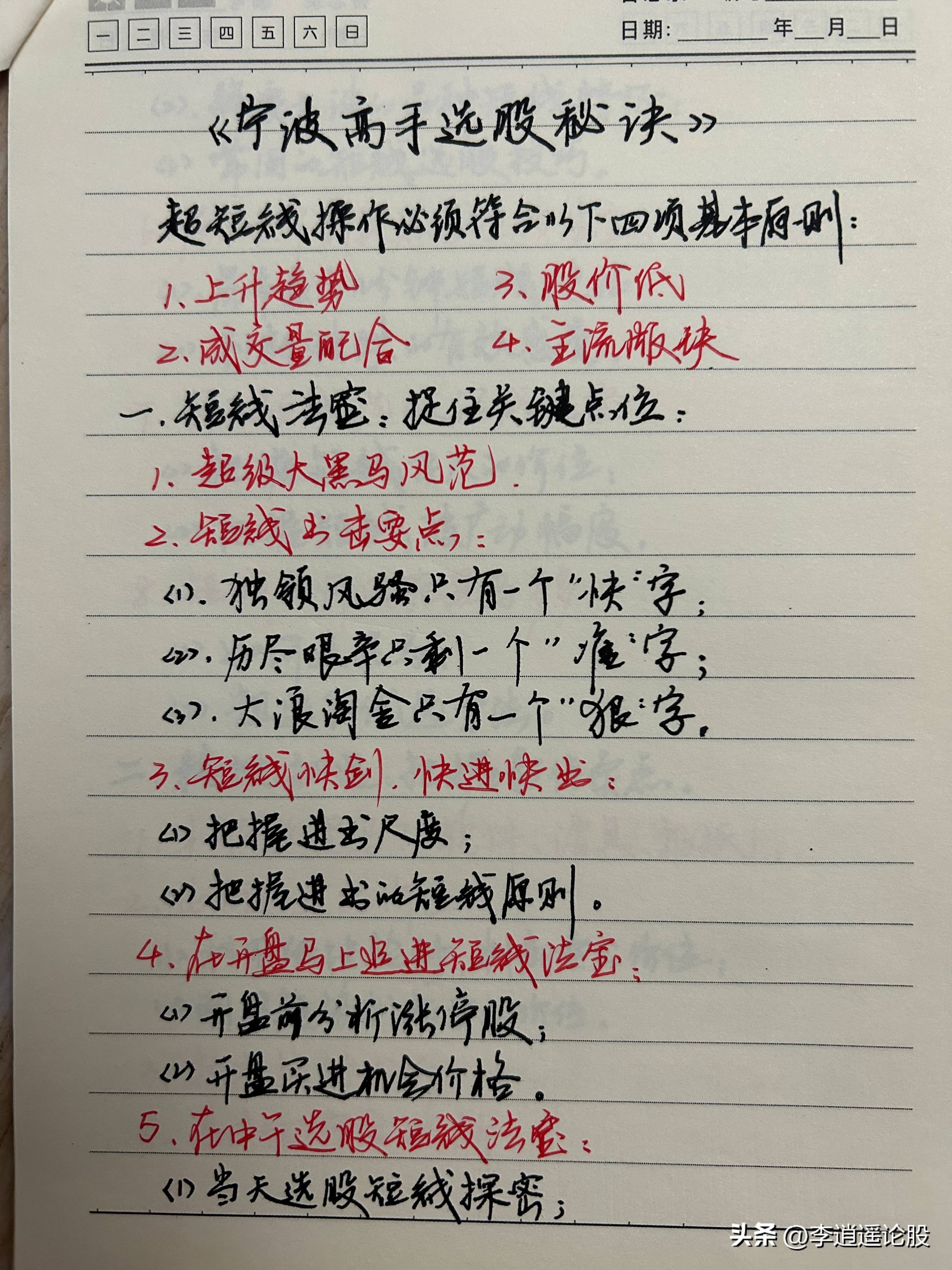 波段黑马