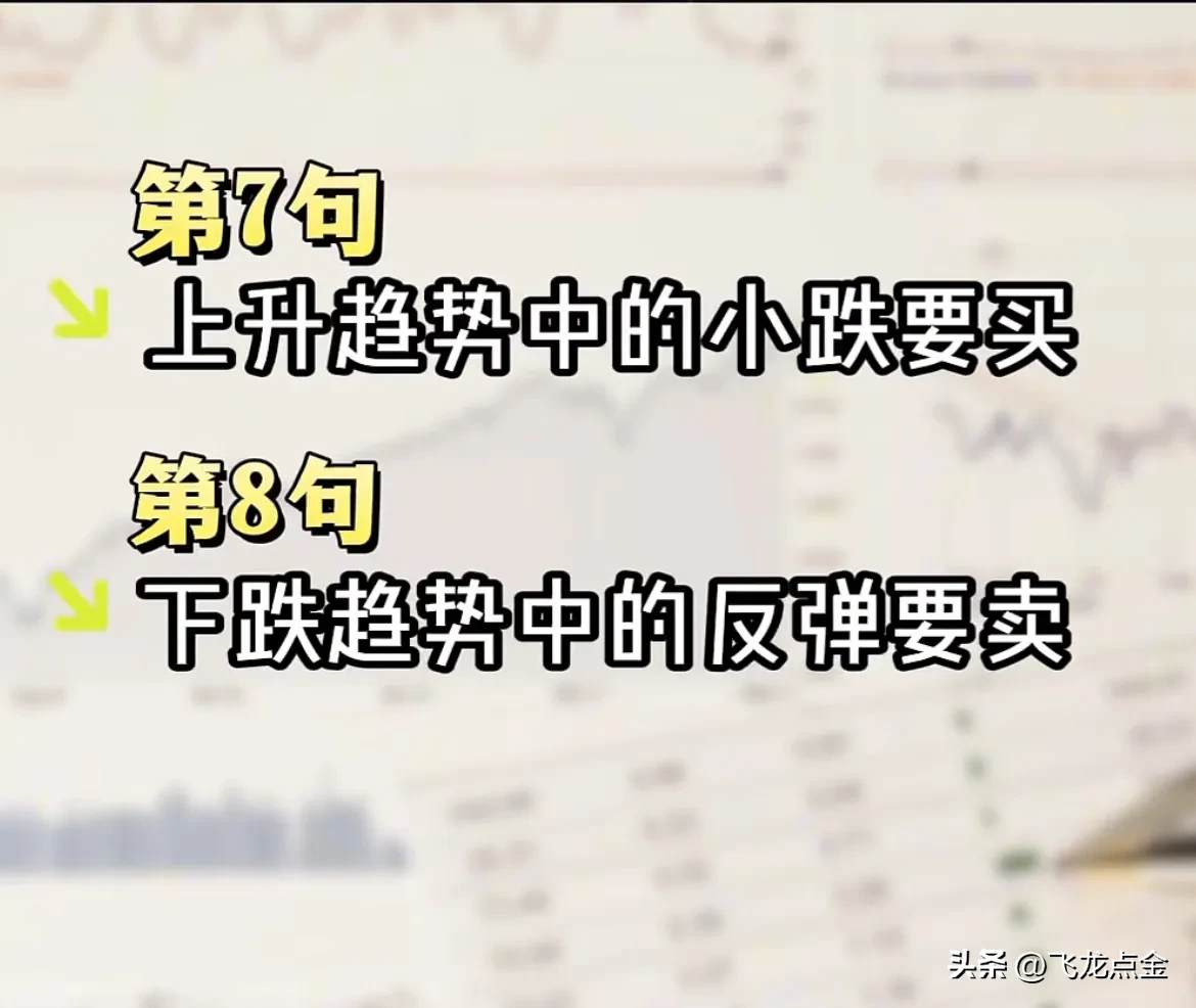 小资金的“口诀”