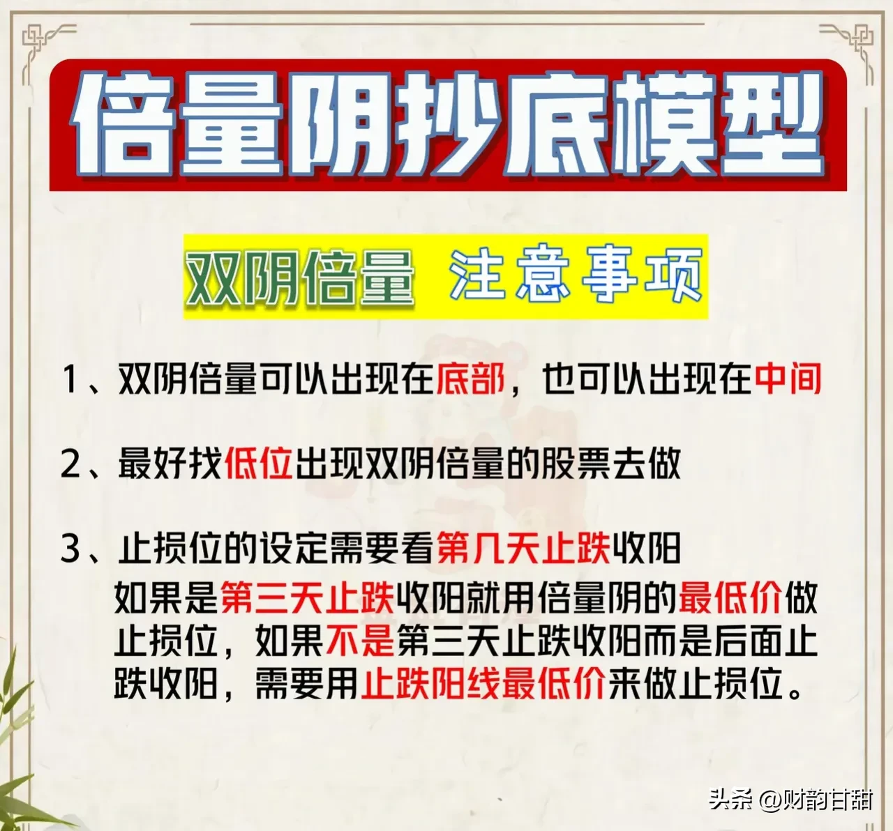 分享股市技术