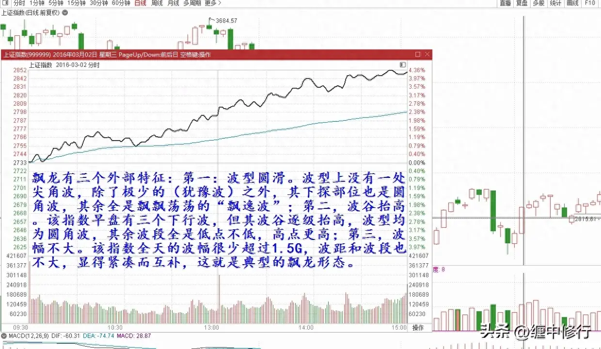 飘龙分时图谱与要点