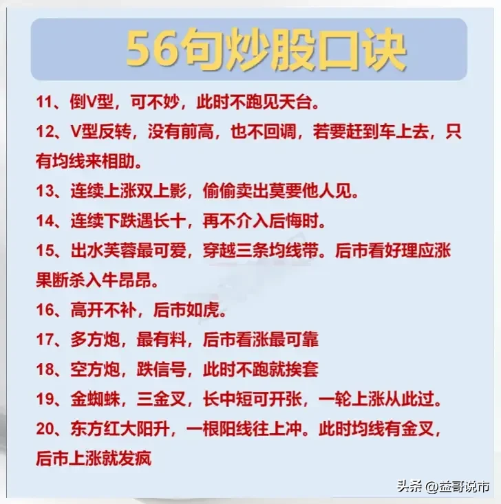 分享炒股心得