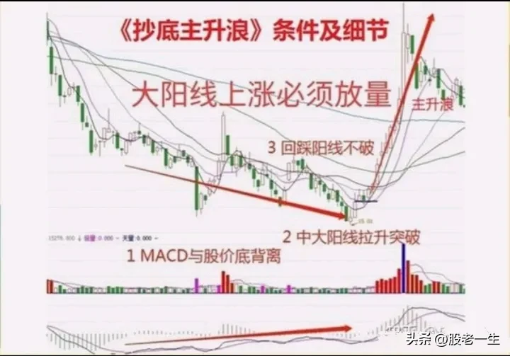 炒股要想获得泼天财富投资成功的关键就是抄底主升行情股市抄底是股