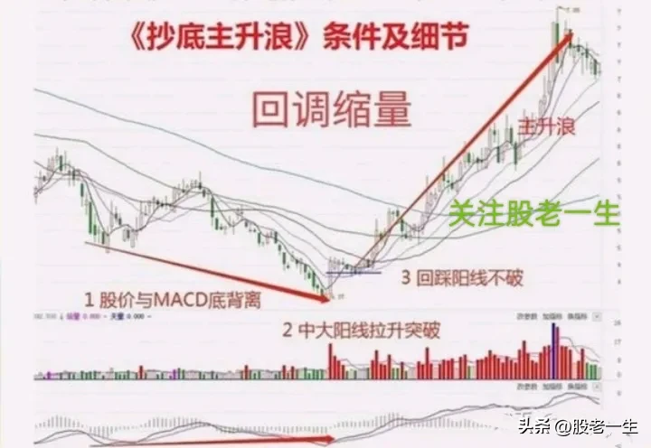 炒股要想获得泼天财富投资成功的关键就是抄底主升行情股市抄底是股