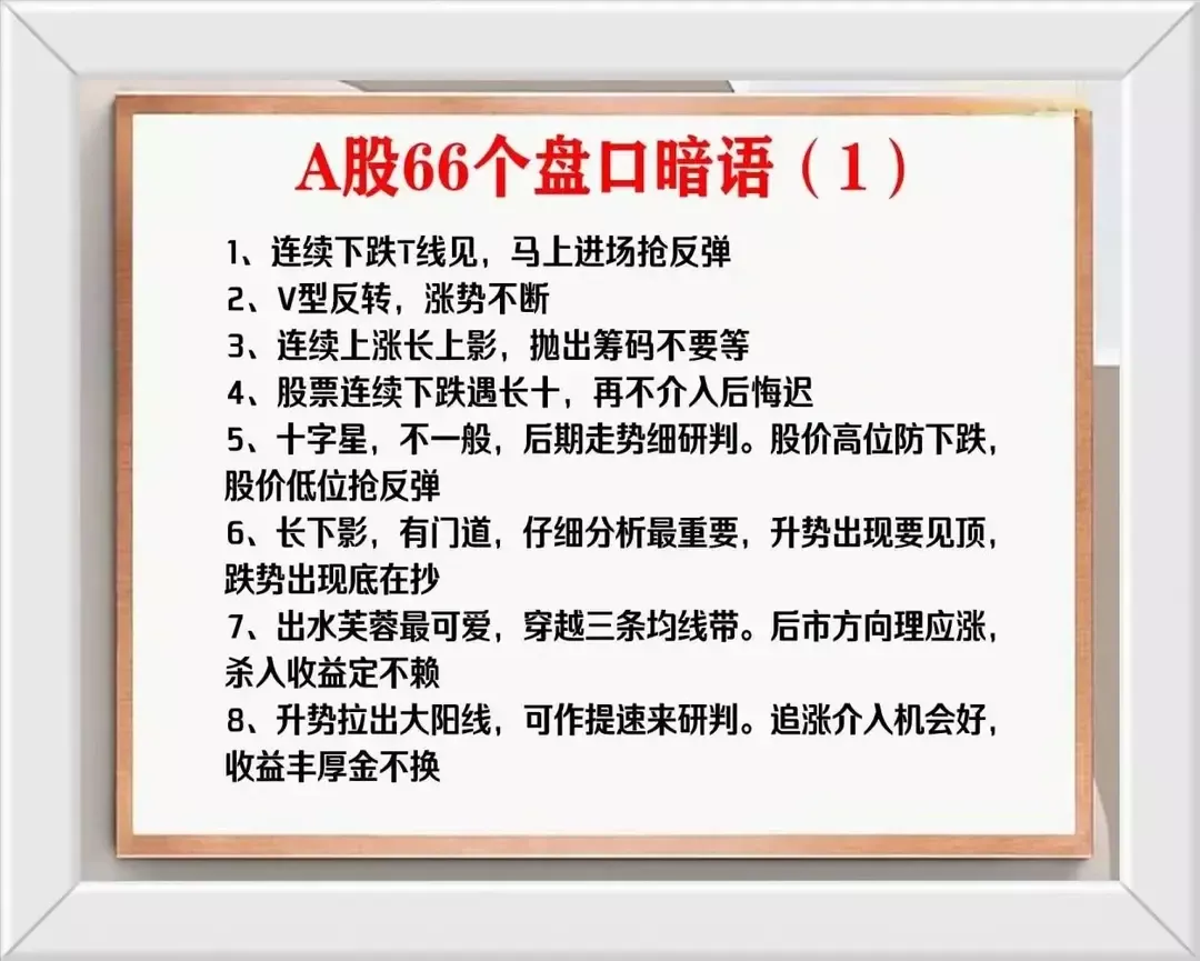 分享炒股心得