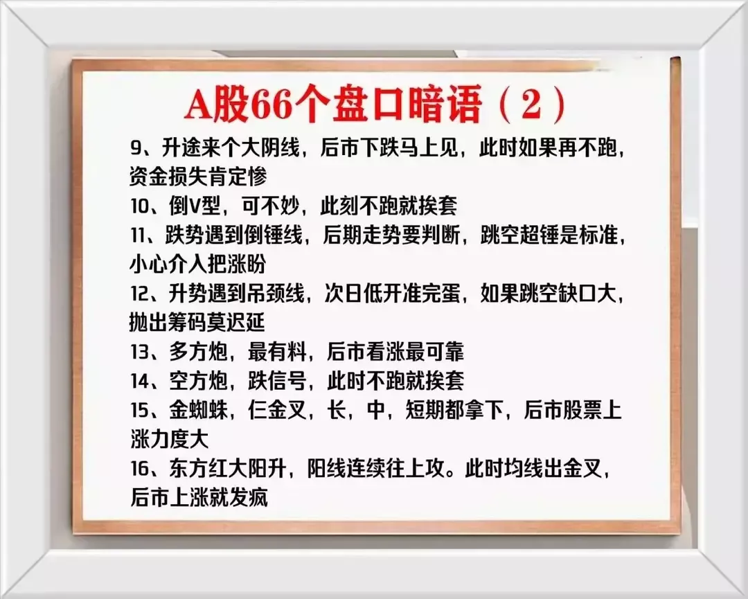 分享炒股心得