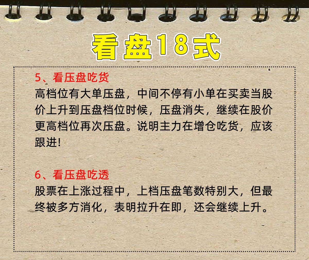 看盘十八式