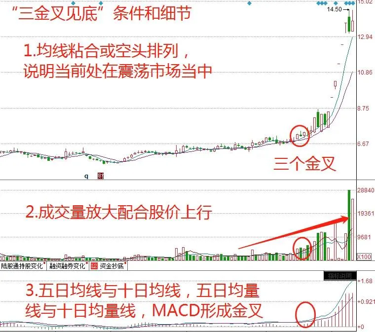 三金叉见底