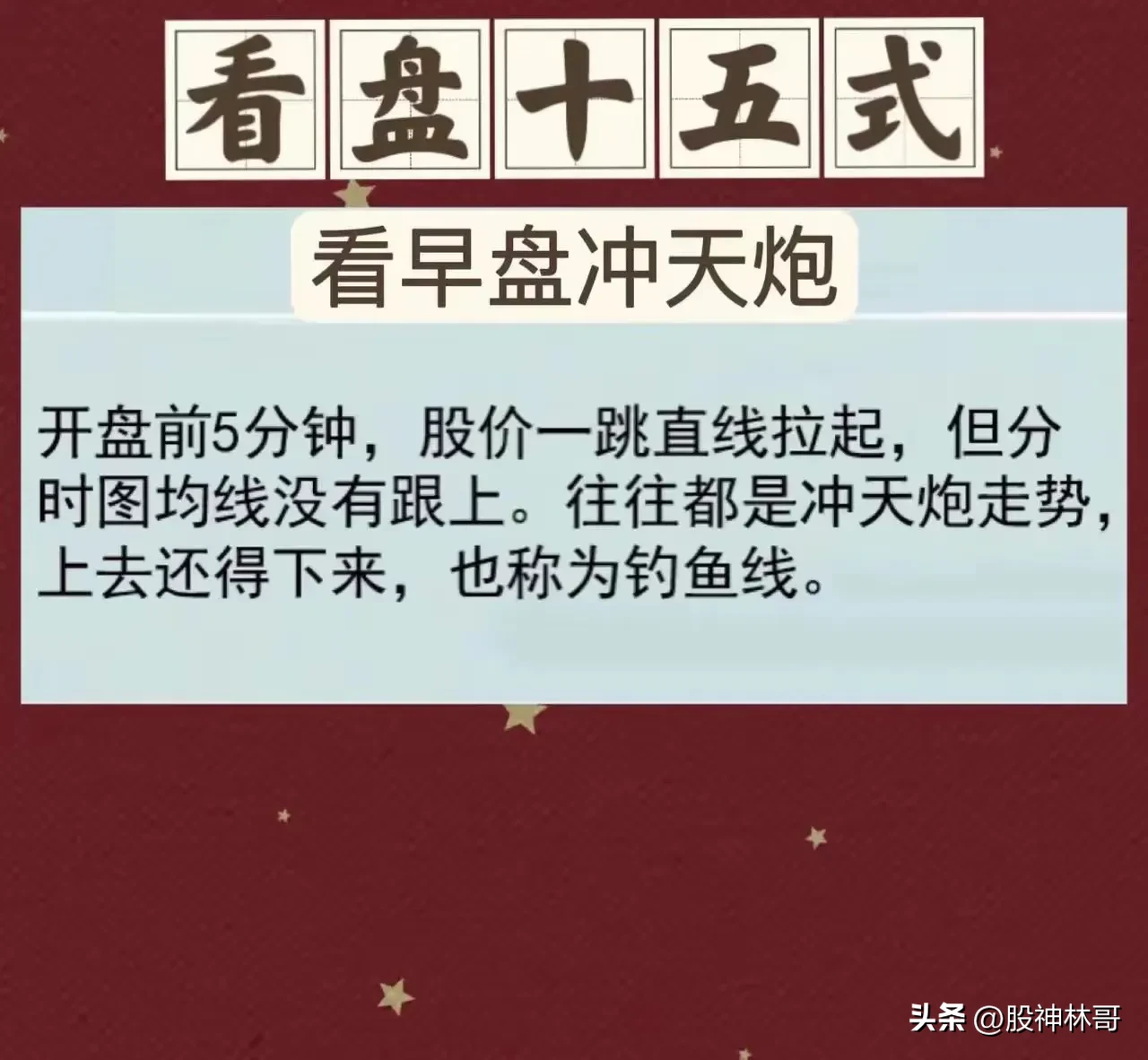 看盘十五式