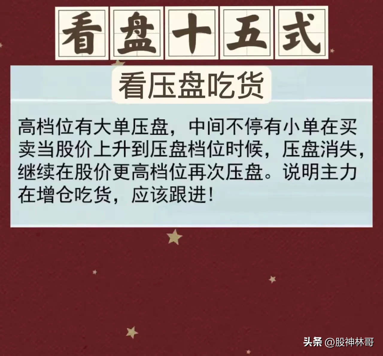 看盘十五式