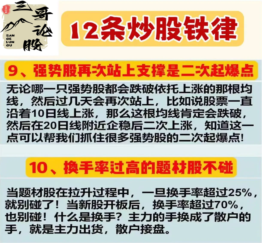 炒股点滴分享