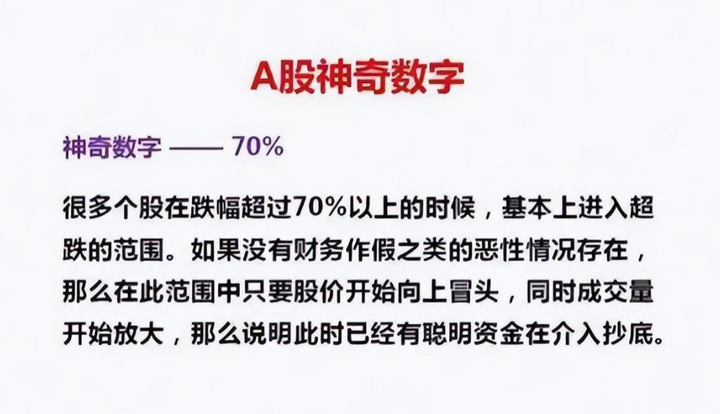 A股如果未来3年你没有离开股市的打算记住以下9个神奇数字