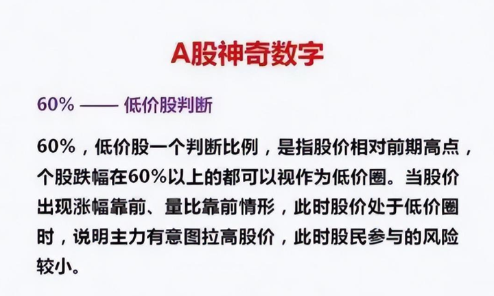 A股如果未来3年你没有离开股市的打算记住以下9个神奇数字