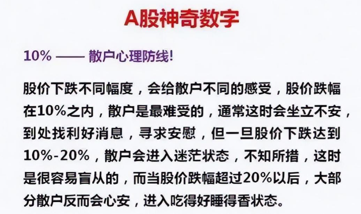 A股如果未来3年你没有离开股市的打算记住以下9个神奇数字