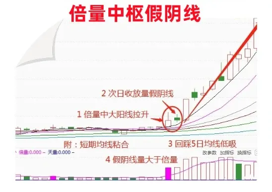 倍量中枢假阴线